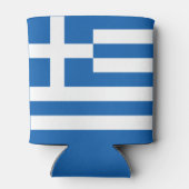 Griekse vlag blikjeskoeler (Achterkant)