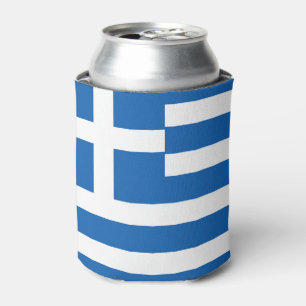 Griekse vlag blikjeskoeler