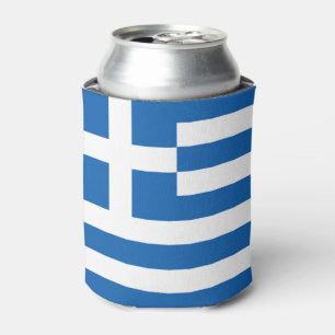 Griekse vlag blikjeskoeler