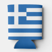 Griekse vlag blikjeskoeler (Achterkant)