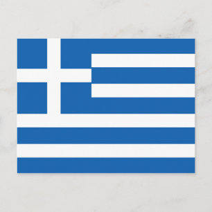 Griekse vlag briefkaart