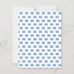 Griekse vlag briefkaart