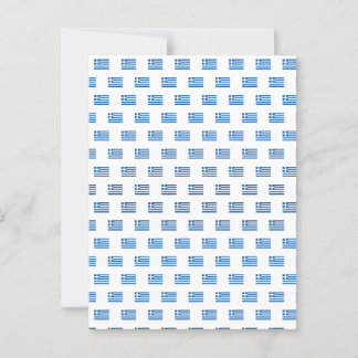 Griekse vlag briefkaart