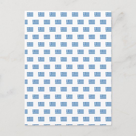 Griekse vlag briefkaart (Voorkant)
