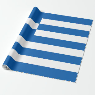 Griekse vlag cadeaupapier