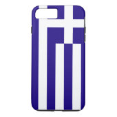 Griekse vlag Case-Mate iPhone case (Achterkant)