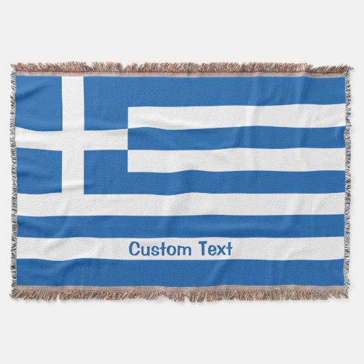 Griekse vlag deken (Voorkant)