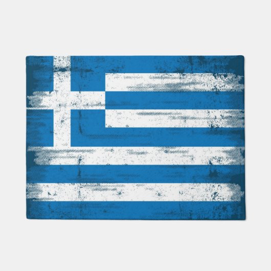 Griekse vlag deurmat (Voorkant)