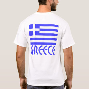 Griekse vlag en Griekenland T-shirt