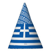 Griekse vlag feesthoedjes (Rechts)