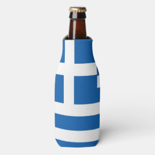 Griekse vlag flesjeskoeler