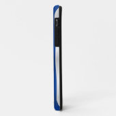 Griekse vlag Football Case-Mate iPhone Case (Achterkant/links)