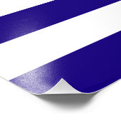 Griekse vlag foto afdruk (Hoek)