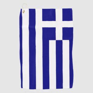Griekse vlag Golf Towel Golfhanddoek
