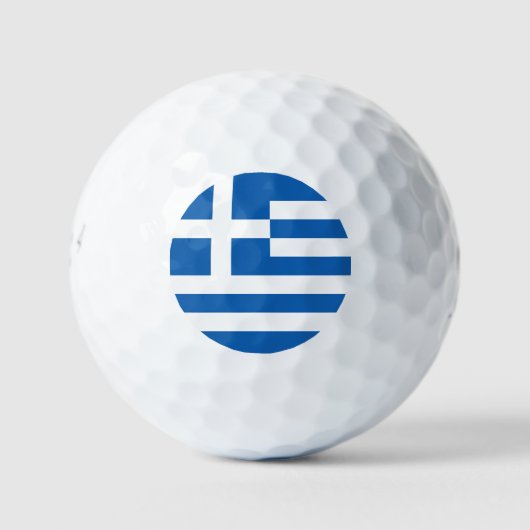 Griekse vlag golfballen (Voorkant)