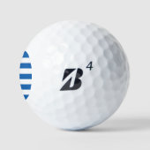 Griekse vlag golfballen (Logo)