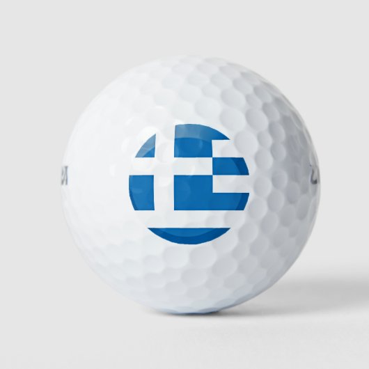 Griekse vlag golfballen (Voorkant)