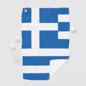 Griekse vlag golfhanddoek (Insitu)