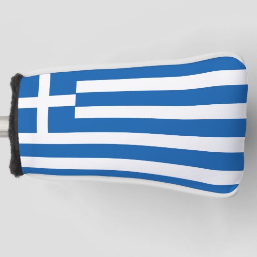 Griekse vlag golfheadcover (Voorkant)