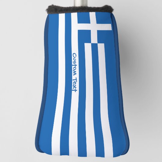 Griekse vlag golfheadcover (Draai 90)