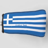 Griekse vlag golfheadcover (Voorkant)