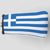 Griekse vlag golfheadcover (Voorkant)