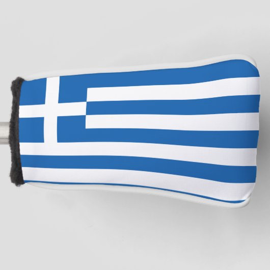 Griekse vlag golfheadcover (Voorkant)