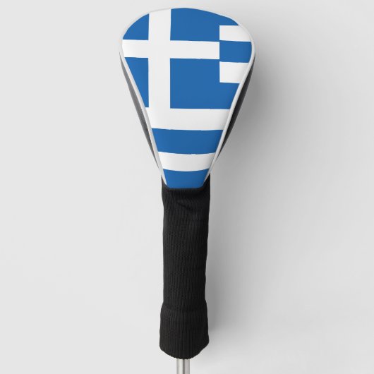 Griekse vlag golfheadcover (Voorkant)