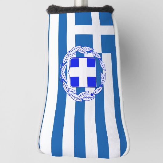 Griekse vlag golfheadcover (Draai 90)