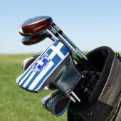 Griekse vlag golfheadcover (Insitu)