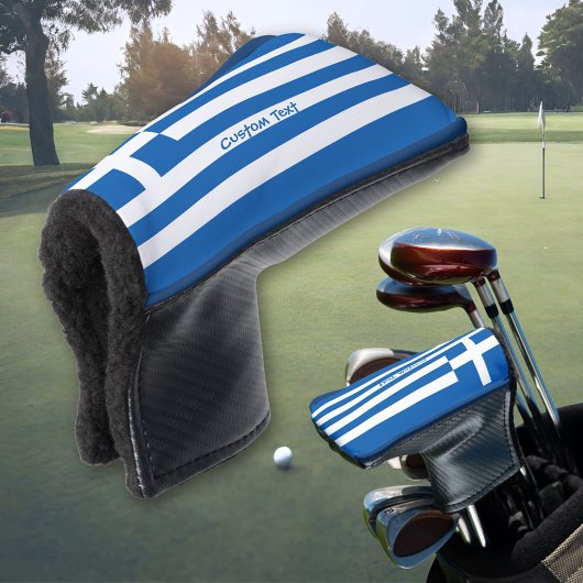 Griekse vlag golfheadcover