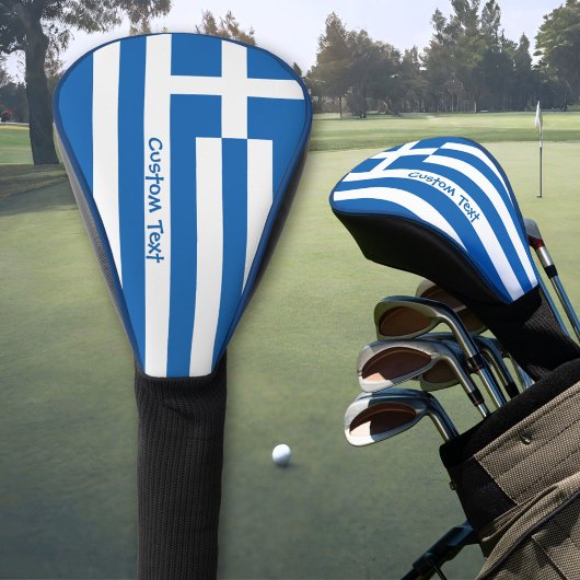 Griekse vlag golfheadcover