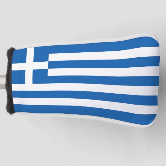 Griekse vlag golfheadcover (Voorkant)