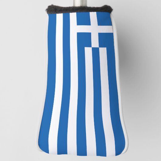 Griekse vlag golfheadcover (Draai 90)