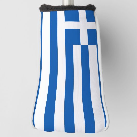Griekse vlag golfheadcover (Draai 90)