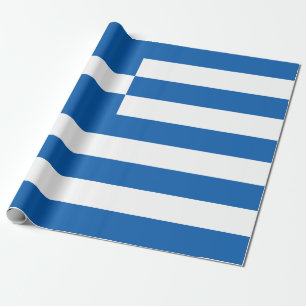 Griekse vlag (Griekenland) Cadeaupapier