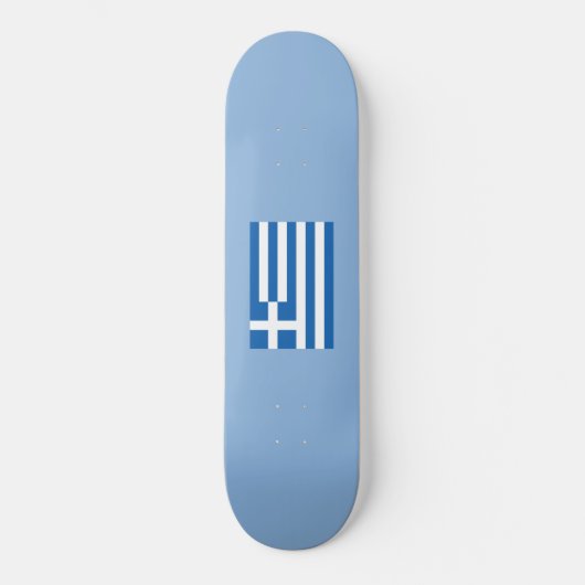 Griekse vlag (Griekenland) Persoonlijk Skateboard (Voorkant)