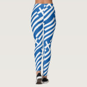 Griekse vlag Grieks patriottisch Leggings (Achterkant)