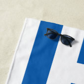 Griekse vlag Grieks patriottisch Strandlaken (In situ)