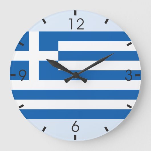 Griekse vlag grote klok (Voorkant)