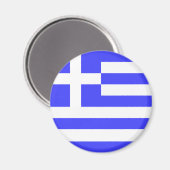 Griekse Vlag Helemaal Magneet (Voorkant / Achterkant)
