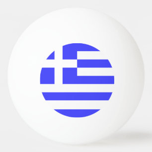 Griekse Vlag Helemaal Pingpongbal