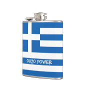 Griekse vlag heupfles (Links)