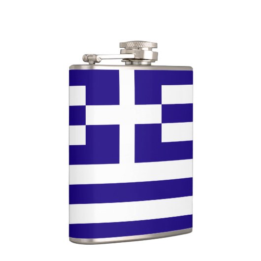 Griekse vlag heupfles (Rechts)