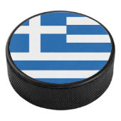 Griekse vlag hockey puck (3/4)