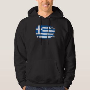 Griekse vlag hoodie