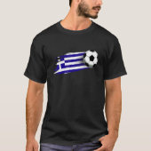 Griekse vlag Jersey Grieks voetbalteam Grieks 1 T-shirt (Voorkant)