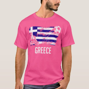 Griekse vlag Jersey Grieks voetbalteam Grieks T-shirt