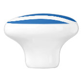 Griekse vlag keramische knop (Zijkant)