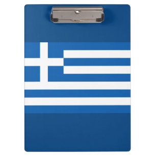 Griekse vlag klembord